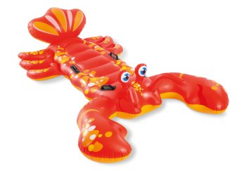 Intex Inflatable Lobster Ride-On Float with Handles 213x137 cm