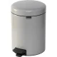 Brabantia NewIcon Pedal Bin 5 L, Soft Grey