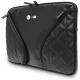 BMW Carbon Pockets & Metal Logo Sleeve 14\" Laptop Bag - Black