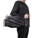 Wozinsky Bike Trunk Bag with Shoulder Strap and Expandable Pockets 14L - Black