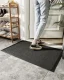 Ruhhy 22055 Doormat, 60x90 cm, Black/Grey