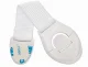Lock for cabinets and drawers, child protection, 10 pcs, white