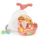 2-in-1 Interactive Baby Walker and Educational Activity Table with Sounds