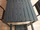 Multigarden 6-Seater Garden Table 156x78 cm, Black