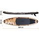 Inflatable SUP Paddle Board, Neo-Sport Aquasurf 170202, 320x84x15 cm