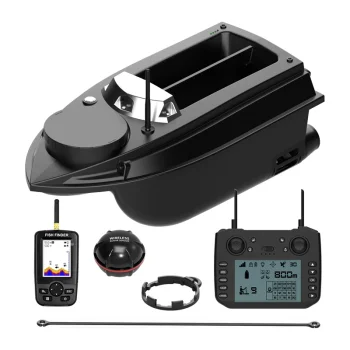 Flytec V030-Finder GPS Bait Boat with Fishfinder (Battery Not Included)