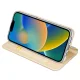 Dux Ducis Skin Pro Wallet Flip Case for iPhone 14 Plus, Gold
