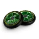 Soke Scooter Wheels 110 mm, 2 Pcs, Lime Green