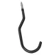Maclean MC-485 Ceiling Hooks Set (2 pcs), Black
