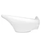 Gabbiano Ceramic Washbasin Bowl for Hairdressing Sink, White