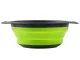 Collapsible Silicone Colander Kitchen Strainer and Bowl, random colors