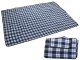 Large Waterproof Picnic Blanket for Beach & Camping 150x200cm, blue plaid