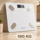 Electronic Bathroom Scales 180 kg, White