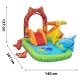 Bestway 53160 Jurassic Splash Inflatable Play Center, 241 x 140 x 137 cm