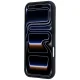 BMW M Blue Perfo Metal Logo MagSafe Case for iPhone 18 Pro Max / 17 Pro Max, Black