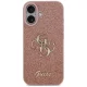 Guess Fixed Glitter Big 4G Phone Case Cover iPhone 17 - Pink