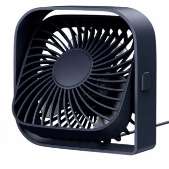 Mini galda ventilators USB, zils