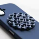 TFO Silicone Stick Case for iPhone 15 Pro 6.1\" with Suction Cup, Blue