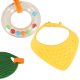 Sensory Fox Stroller Toy with Teethers