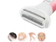 Women\'s Epilator and Shaver 4-in-1 with Interchangeable Heads, USB, Light Pink