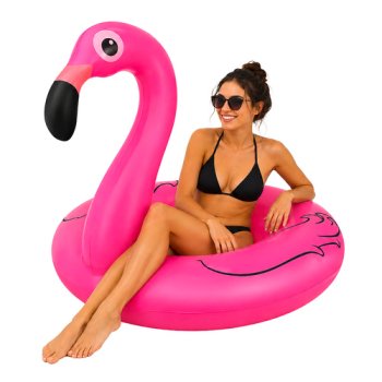 Trizand Inflatable Swim Ring Flamingo 102 cm