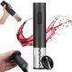Electric Automatic Corkscrew with Foil Cutter / Wine Opener Accessory Set, Black