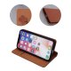 Samsung Galaxy A26 (SM-A266E/DS) Genuine Leather Wallet Phone Cover, Brown