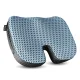 4FIZJO Orthopedic Seat Cushion with Memory Foam, Blue-Grey