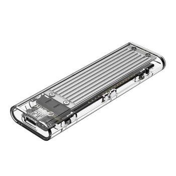 Orico TCM2-C3 M.2 NVMe to USB-C 10Gbps External SSD Enclosure, Gray