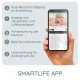Wi-Fi видеоняня Alecto SMARTBABY10 с камерой, Белый/Серый