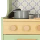 Children Kids Toy Wooden Kitchen With Accessories, 86cm