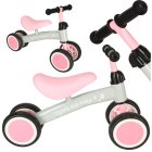 TRIKE FIX TINY Four-wheel Balance Running Bike for Kids, Pink