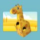 Giraffe Costume for Kids Made of Cardboard Do It Yourself