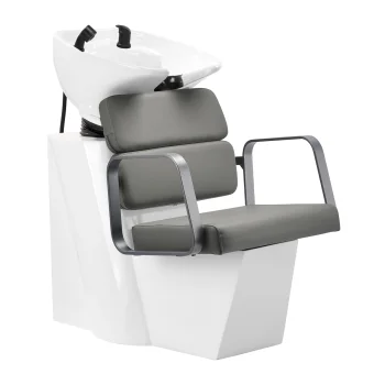 Hairdressing Wash Unit Gabbiano Porto, Grey
