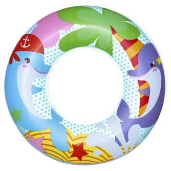 Bestway 36113 Inflatable Swim Ring for Kids 51 cm Dolphins