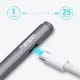 Metapen Pen M2 Stylus with Eraser and Magnetic Mount, Gray