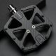 Rockbros C525 Carbon Fiber Platform Bike Pedals (Black)