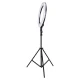 RGB LED Ring Light 45 cm (18\") with Tripod Stand, Remote and 3 Phone Holders