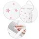 Nukido Toy Basket, White with Stars