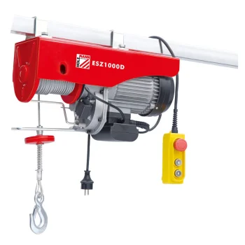 Holzmann ESZ1000D_230V Electric Rope Hoist, 1000 kg, 1600 W
