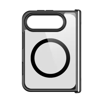 Dux Ducis Aimo Mag dėklas iPhone Duo su MagSafe palaikymu, juodas