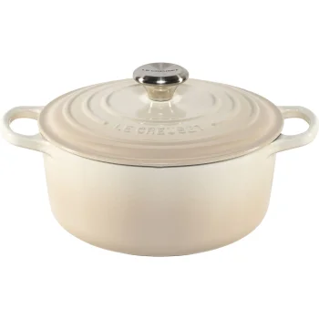 Cast Iron Casserole Le Creuset Signature Round 24 cm, 4.2 L, Meringue