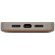 Uniq Lyden DS Case for iPhone 17 Pro, Orange-Gray
