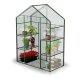 Greenhouse with racks for terrace or balcony 140x70x195cm Plonos 4922