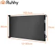 Retractable Safety Gate for Doors and Stairs Ruhhy, Grey