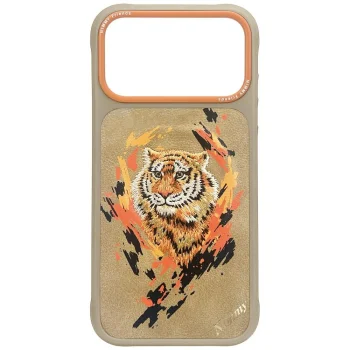 Nimmy Tiger MagSafe Case for iPhone 17 Pro Max Light Brown