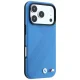 BMW M Tire Track Metal Logo MagSafe Case for iPhone 17 Pro / 18 Pro - Blue