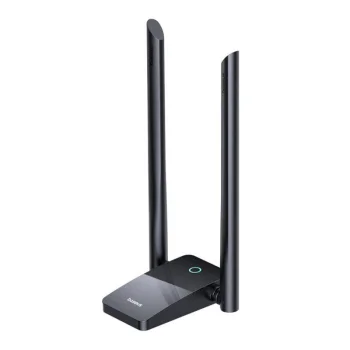 Baseus FastJoy 1800Mbps Dual-Band WiFi Adapter with Antennas, Black