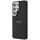 Guess Saffiano Peony Embossed Ring MagSafe Case for Samsung Galaxy S26 Ultra, Black