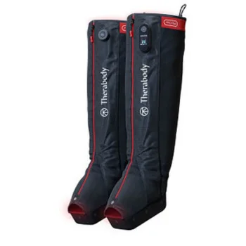 Therabody JetBoots PRO Plus Medium Compression Boots Black/Red